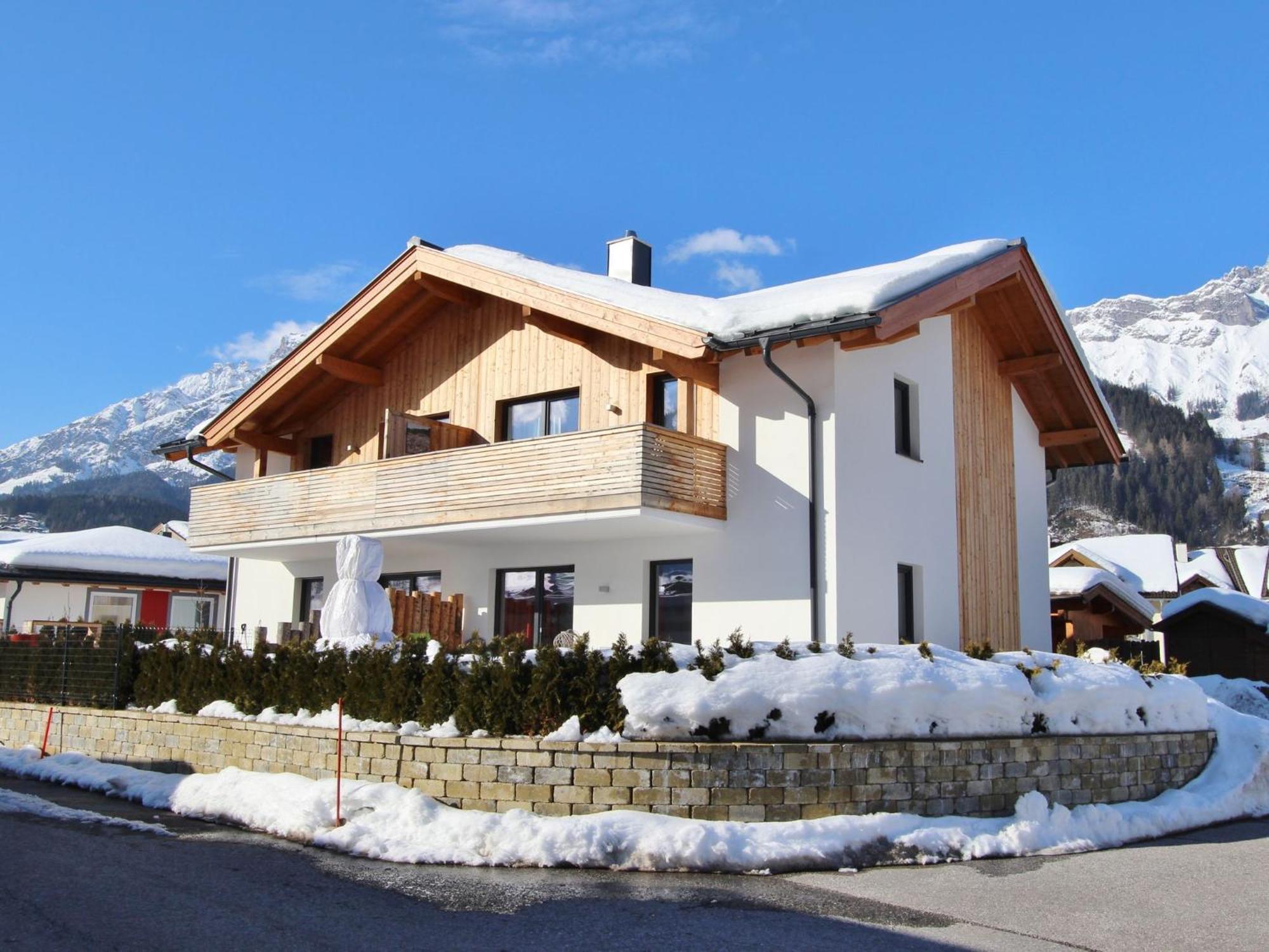 Modern Holiday Home In Leogang With Private Sauna Bagian luar foto